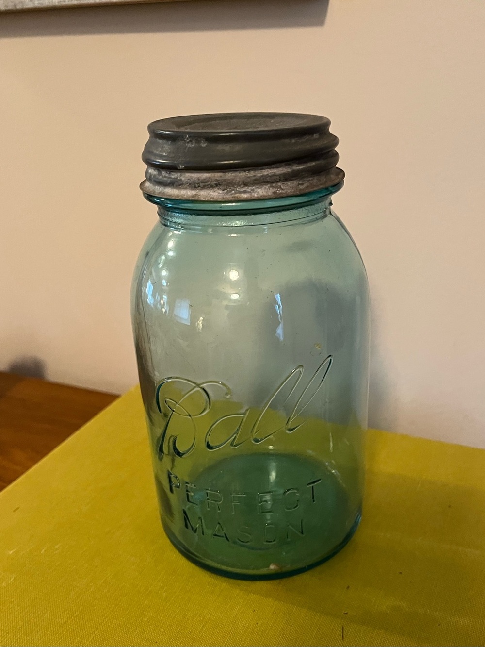 Ball Blue Mason Jar with Lid